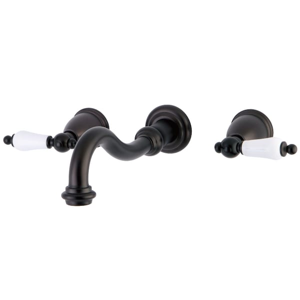 Roman Tub Faucet, Oil Rubbed Bronze, Wall Mount